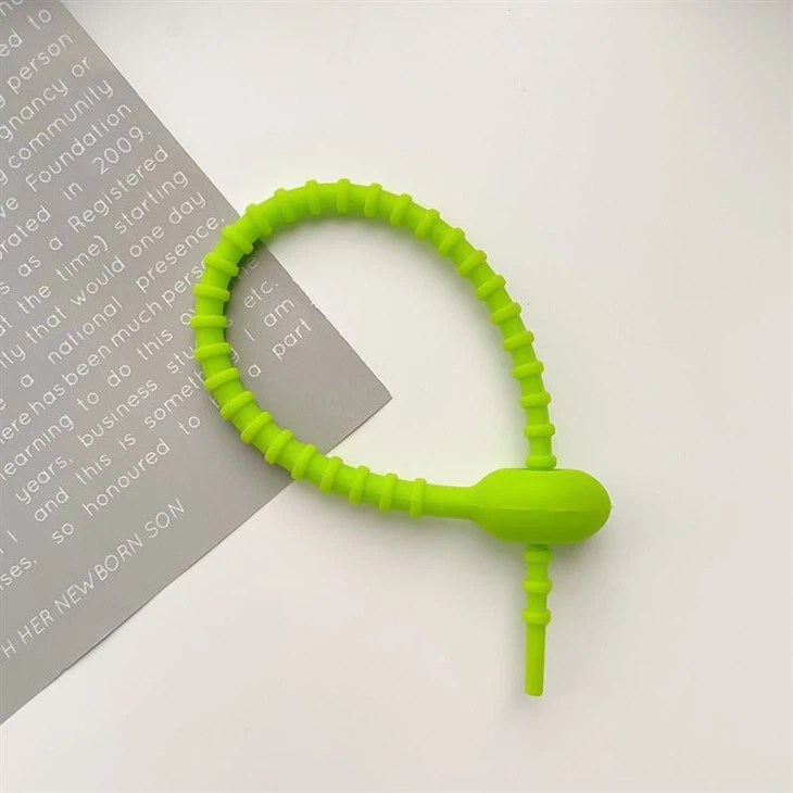 silicone zip tie